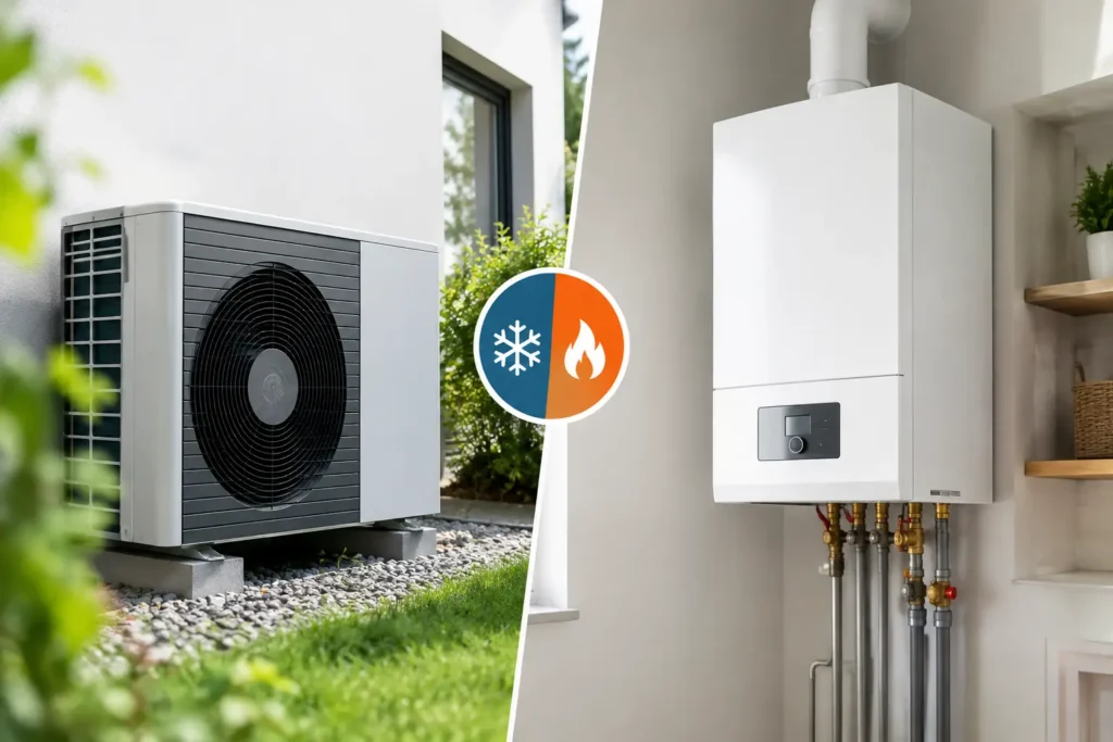 Pompa di calore vs caldaia: quale conviene?